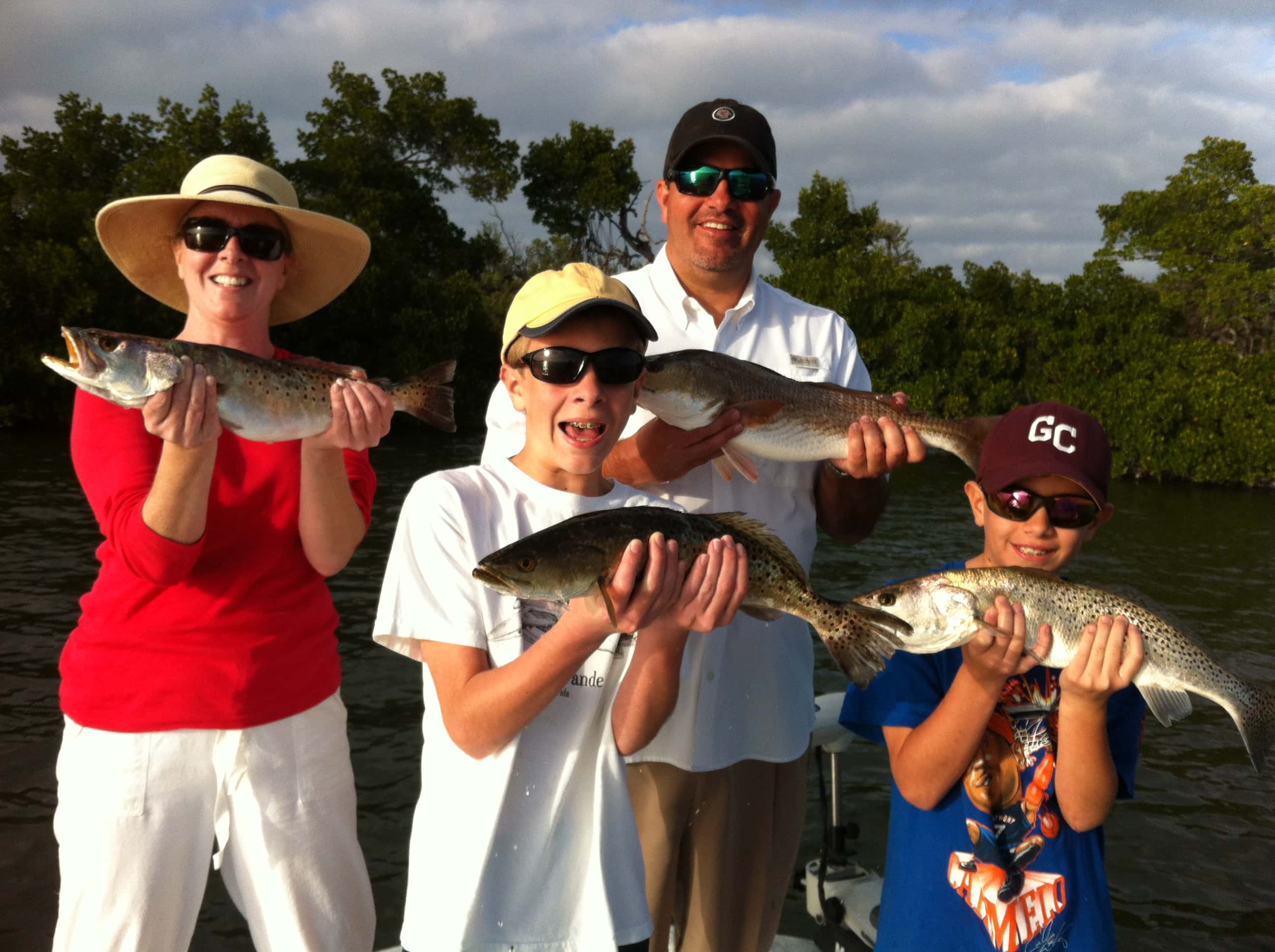 Family Fishing in Boca Grande