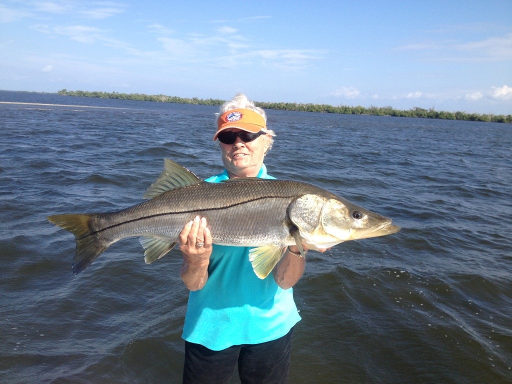 Jean's Big Cape Coral fishing charters Snook
