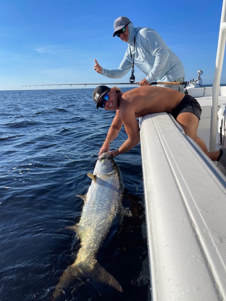 Tarpon caught while fishing Boca Grande, Fl. in early October.