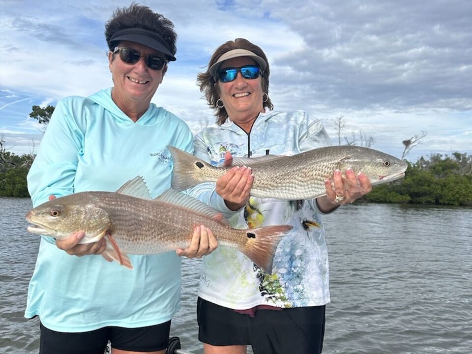Punta Gorda winter fishing redfish Charlotte Harbor ReelFishing Charters